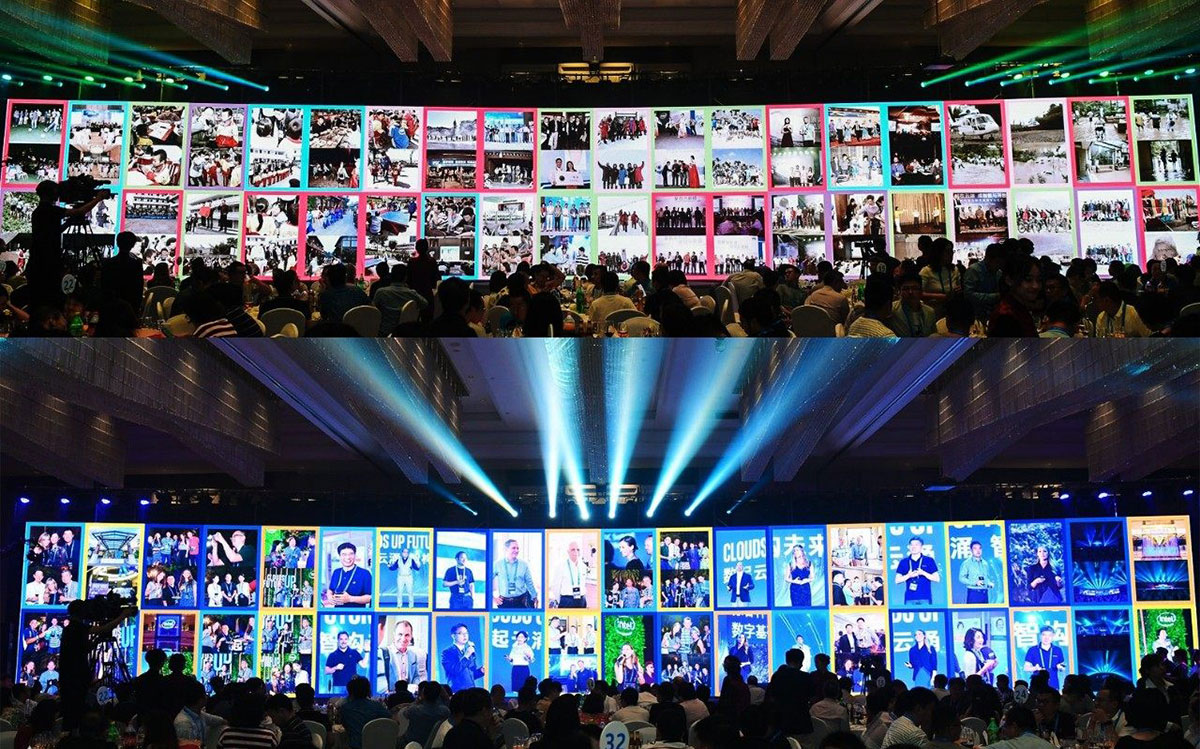 英特爾這個行業(yè)峰會策劃了直徑3米的透視鏡科技裝置 - 第11張 - 會展活動策劃CCASY.COM 英特爾這個行業(yè)峰會策劃了直徑3米的透視鏡科技裝置 - 第11張