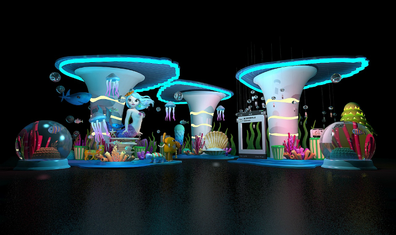 海底世界的美陳展覽活動(dòng)設(shè)計(jì)打造出來的海洋場景迷醉了心靈 - 第5張 - 會(huì)展活動(dòng)策劃CCASY.COM 海底世界的美陳展覽活動(dòng)設(shè)計(jì)打造出來的海洋場景迷醉了心靈 - 第5張