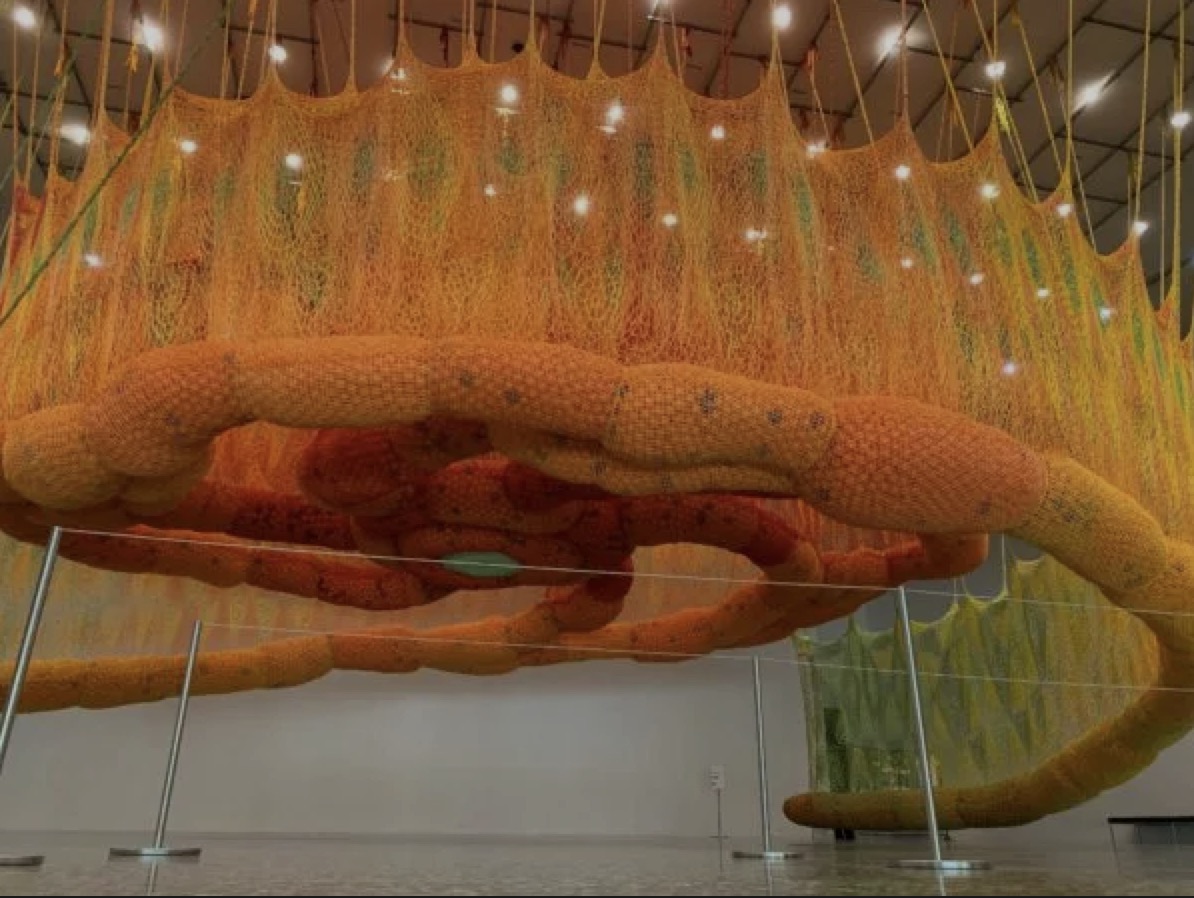 Ernesto Neto在休斯頓的編織藝術(shù)展覽活動(dòng)策劃邀你在12英尺高空探索 - 第4張 - 會(huì)展活動(dòng)策劃CCASY.COM Ernesto Neto在休斯頓的編織藝術(shù)展覽活動(dòng)策劃邀你在12英尺高空探索 - 第4張