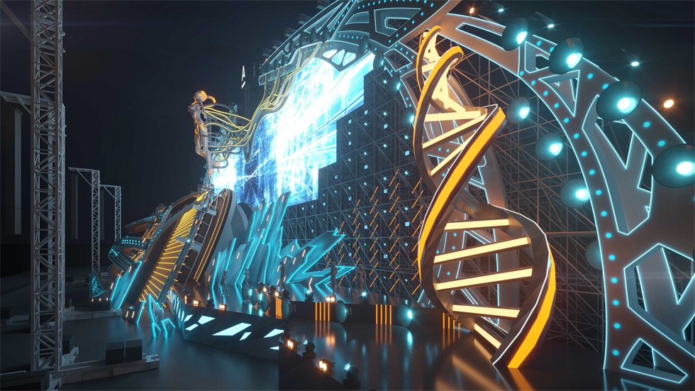 俄羅斯“阿爾法未來人”電音節(jié)活動策劃的舞美設(shè)計(jì)堪稱世界級 - 第3張 - 會展活動策劃CCASY.COM 俄羅斯“阿爾法未來人”電音節(jié)活動策劃的舞美設(shè)計(jì)堪稱世界級 - 第3張