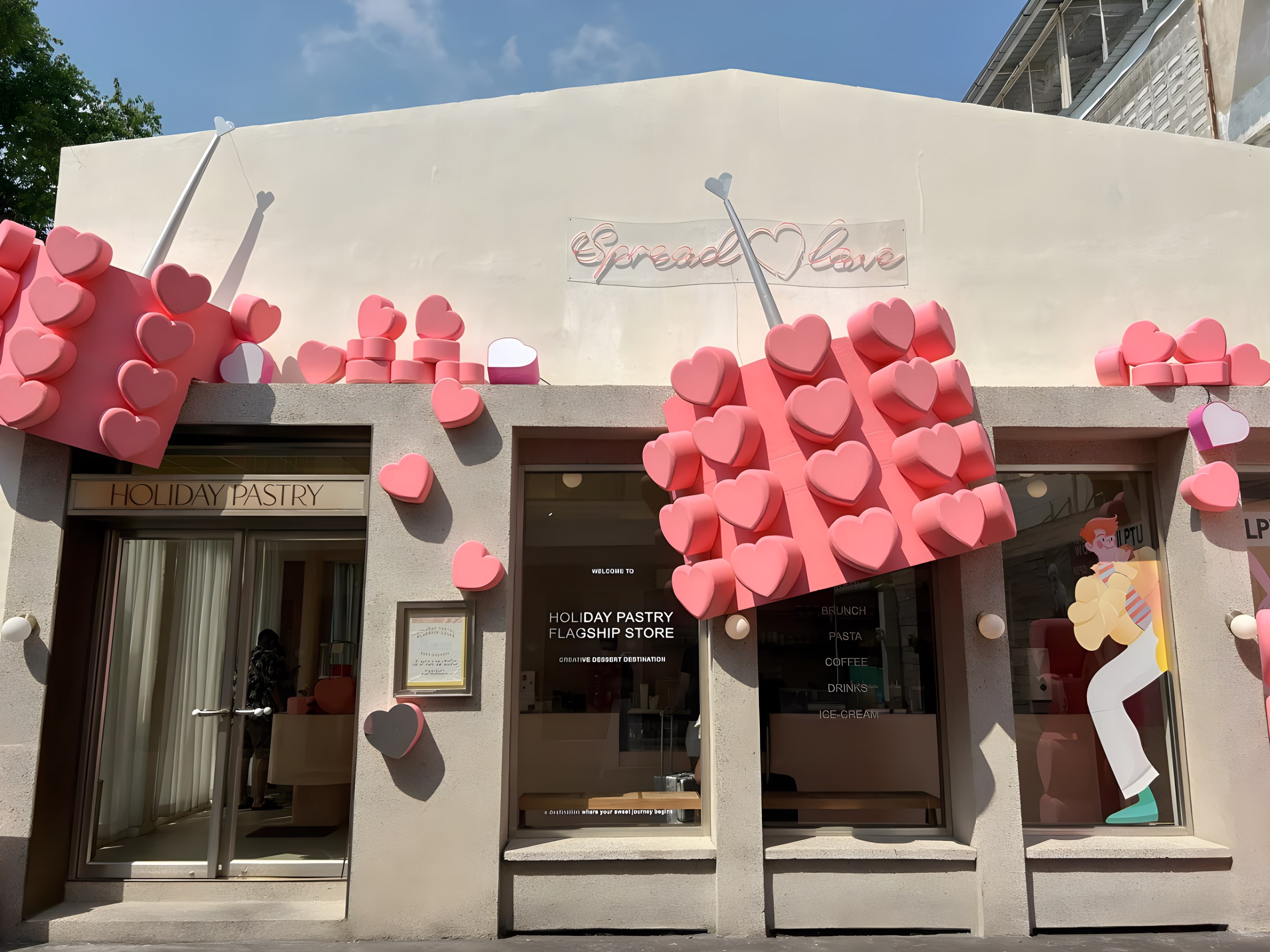 曼谷HOLIDAY PASTRY情人節(jié)快閃活動(dòng)策劃超級粉 - 第1張 - 會(huì)展活動(dòng)策劃CCASY.COM 曼谷HOLIDAY PASTRY情人節(jié)快閃活動(dòng)策劃超級粉 - 第1張