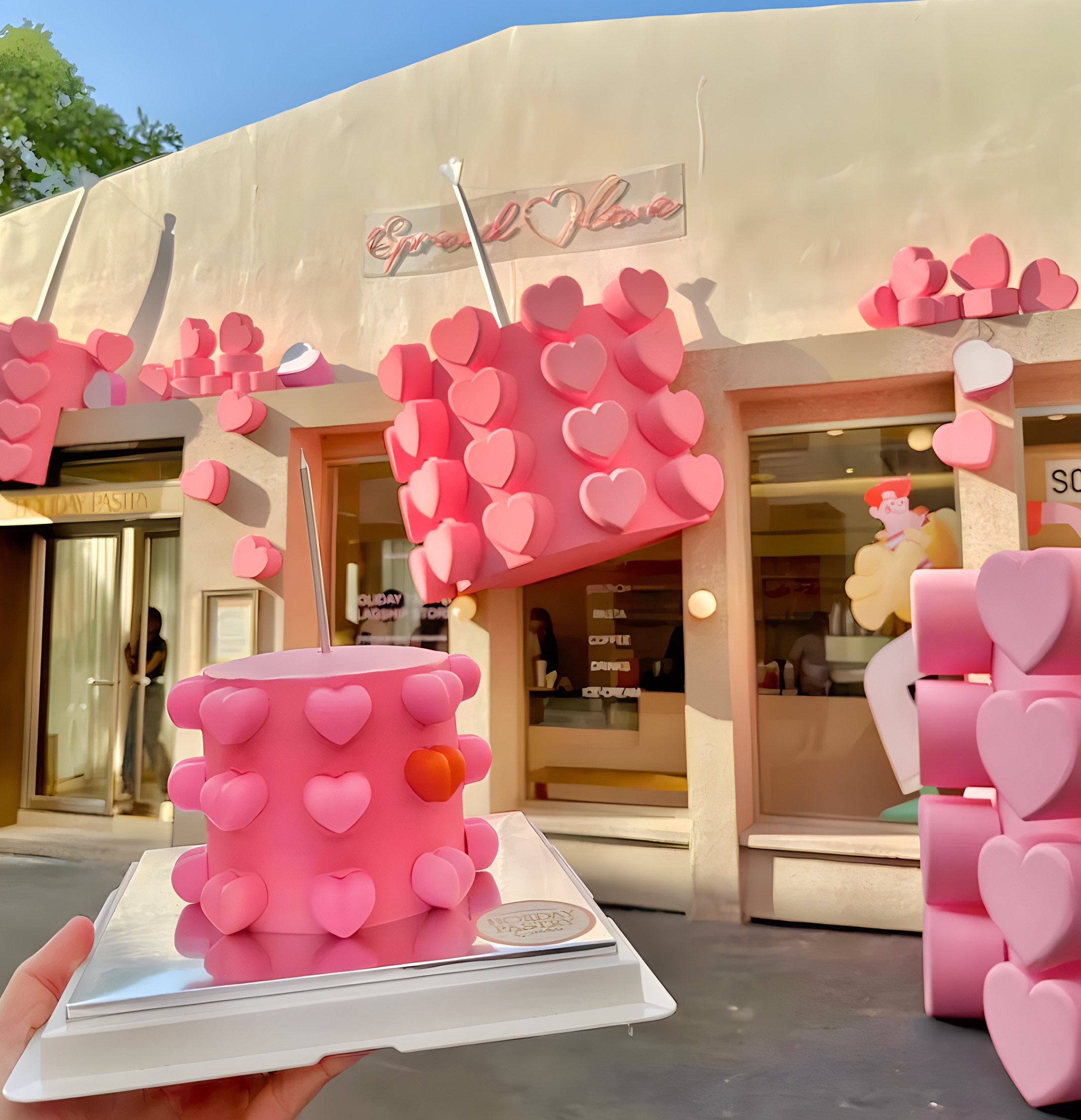 曼谷HOLIDAY PASTRY情人節(jié)快閃活動(dòng)策劃超級粉 - 第2張 - 會(huì)展活動(dòng)策劃CCASY.COM 曼谷HOLIDAY PASTRY情人節(jié)快閃活動(dòng)策劃超級粉 - 第2張