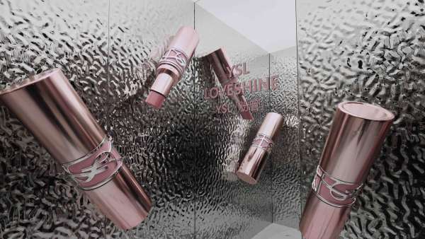 YSL LOVESHINE FACTORY快閃活動策劃以冷感粉裝碰撞純粹之銀