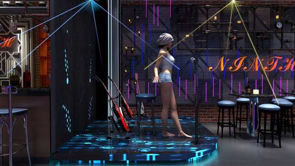 酒吧展示設(shè)計也是可以這么剛硬和潮酷