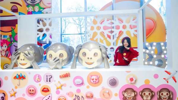 emoji快閃店帶你開啟一段奇樂之旅，拍照打卡都要你好看