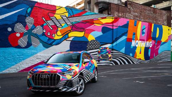 Q3媒體活動(dòng)以一面街頭特色壁畫(huà)拉開(kāi)了各種試駕體驗(yàn)活動(dòng)，酷酷酷