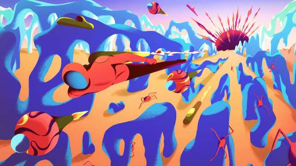 插畫(huà)形式的活動(dòng)創(chuàng)意策劃取締了冗長(zhǎng)的文字，拉近了與用戶(hù)的距離