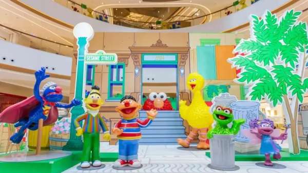 芝麻街快閃店展覽活動空降杭州，一秒穿越到芝麻街123號