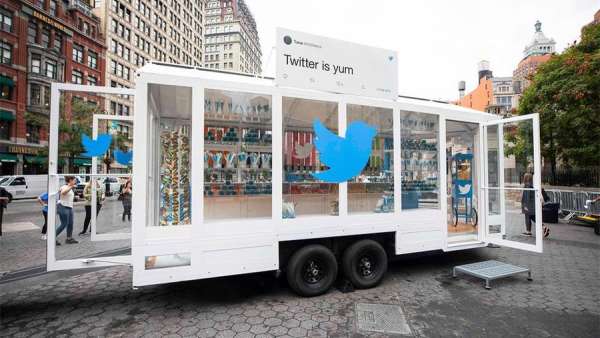 五顏六色糖果快閃店活動(dòng)閃現(xiàn)紐約聯(lián)合廣場，推特是美味的