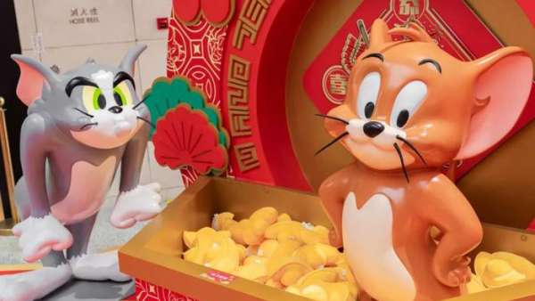 TOM&JERRY“密謀”的新春快閃店活動(dòng)悄然開始，帶著醒獅前來報(bào)道