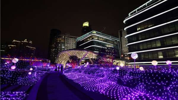 編織花藝光影秀活動(dòng)刷亮了新春佳節(jié)，商場(chǎng)也化身為奇幻樂園