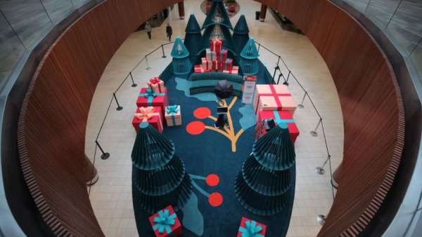 節(jié)日慶典活動(dòng)的這種交互裝置展覽太贊了，就該多些這樣的展覽裝置