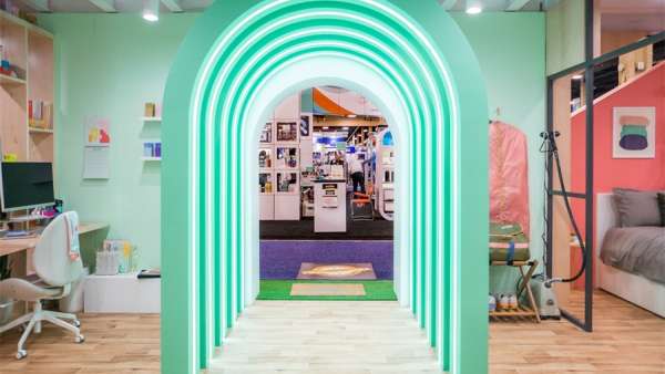 2020PPAIto展覽活動上的這個兩層樓“房子”應(yīng)有盡有，住家就該這般舒適