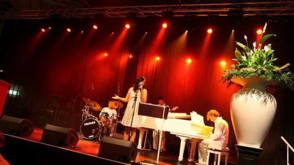 建筑公司100周年慶典活動(dòng)上那群鹿未免太吸睛了吧