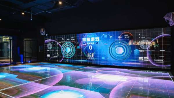 量子主題展覽展示，活動(dòng)空間滿滿的科技感，掃碼進(jìn)入未來(lái)世界吧