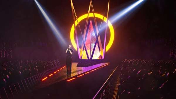 Sam Smith演唱會活動策劃的三角棱鏡舞美，科幻電影般震撼