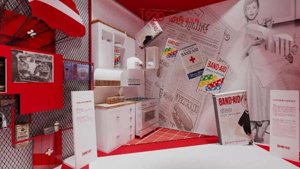 100歲的邦迪竟然辦了一個潮玩館快閃店活動，策劃的那抹紅超吸睛