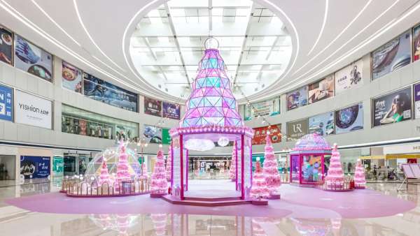 夢幻集光夢工廠圣誕節(jié)活動策劃晶瑩剔透五光十色，似仙境般夢幻