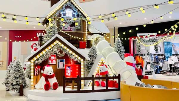 圣誕新年活動策劃「冰雪奇遇季」啟幕啦，暖萌小白熊喊你來打卡