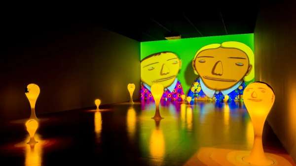 「奧斯吉美奧斯」展覽活動策劃再現(xiàn)黃色人物卡通形象，能量爆棚