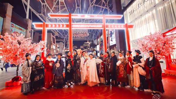 首個賽博朋克X東方國風沉浸式活動策劃處處都是出圈的打卡點