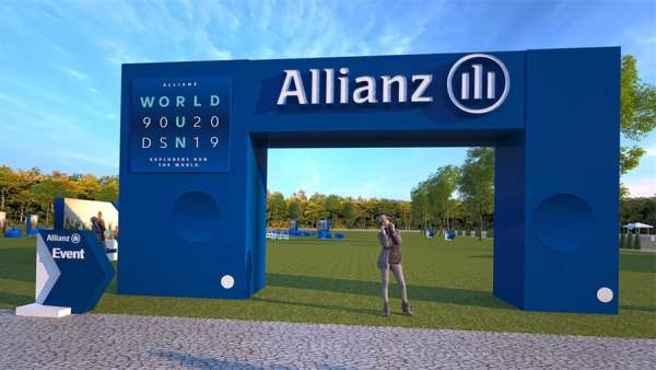 保險員工嘉年華活動策劃現(xiàn)場品牌化裝飾吸睛率高得不要不要的