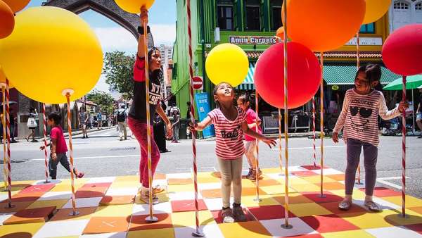 氣球叢林「Stamp To Smile」快閃活動策劃總讓你驚喜不斷，步履不停