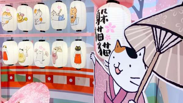 躲貓貓櫻花季快閃店活動(dòng)策劃太粉萌了，快來(lái)與貓咪合拍萌照吧