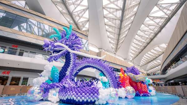 超10萬只氣球的藝術(shù)節(jié)展覽活動(dòng)策劃以國潮姿態(tài)打造全新視覺盛宴