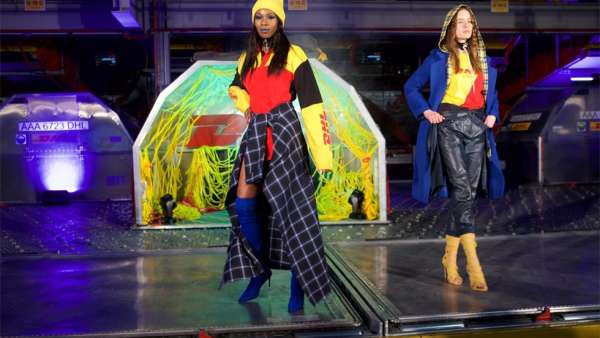 「當(dāng)時尚遇到物流」的服裝發(fā)布會活動策劃簡直是量身定制的