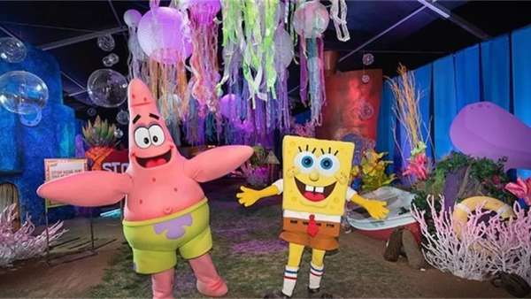 海綿寶寶電影《奔跑吧！海綿寶寶》體驗(yàn)式發(fā)布會活動策劃酷極了