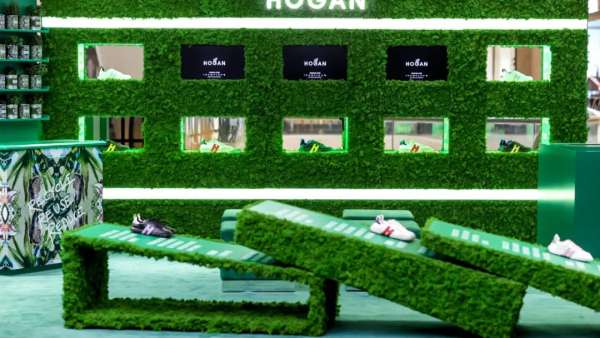 HOGAN-3R環(huán)保系列快閃活動策劃的兩處互動打卡點趣味十足
