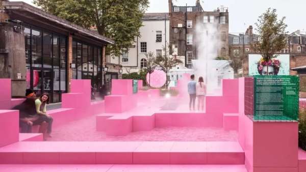 「片刻天堂」商業(yè)廣場(chǎng)體驗(yàn)活動(dòng)策劃裝置讓你感覺像剛度假歸來(lái)