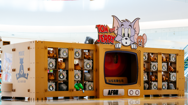 TOM&JERRY快閃店活動(dòng)策劃打造了一處童趣之處